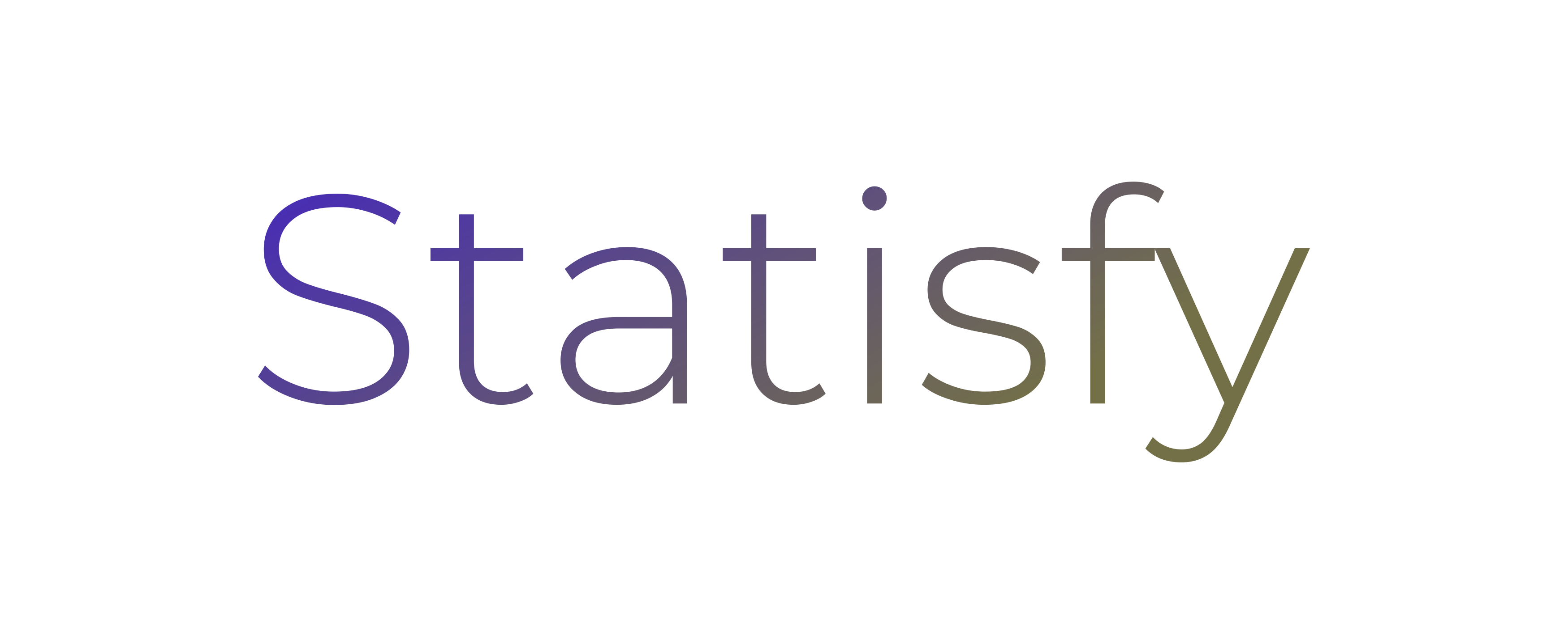 Statisfy